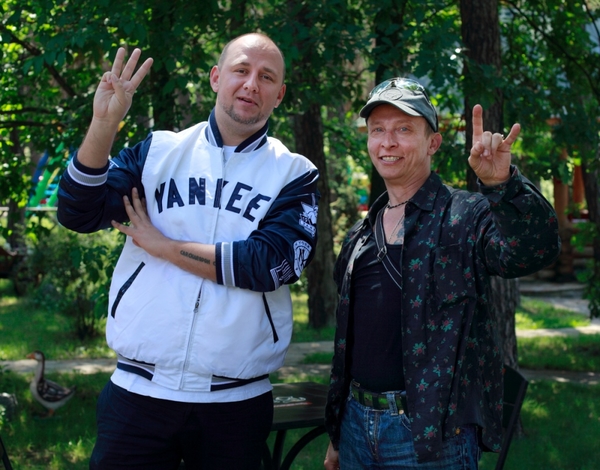 Евро 2012: Потап подружился с Иваном Охлобыстиным