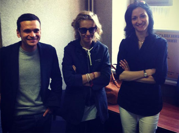 Ксения Собчак: фото с допроса в Следственном комитете