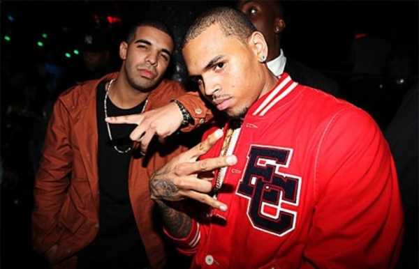 Крис Браун и Дрейк устроили кровавую драку из-за Рианны