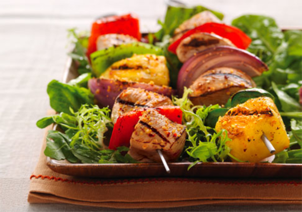 Шашлык из курицы с ананасами: Как приготовить