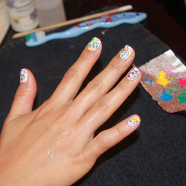 Делаем модный маникюр в стиле граффити