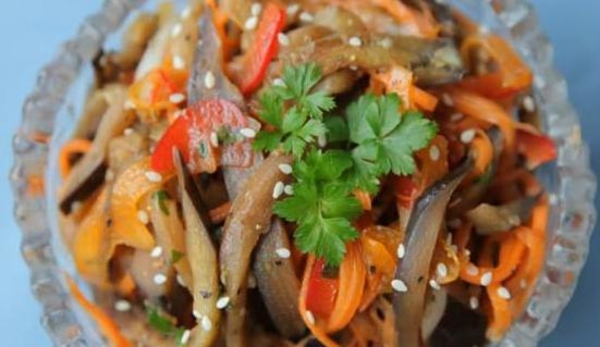 Как приготовить баклажаны по-корейски