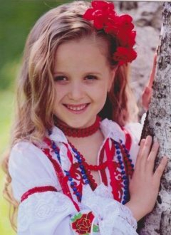 7-летняя украинка стала самой красивой девочкой на планете