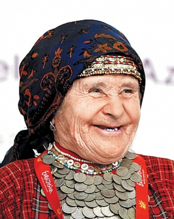 Русская бабушка соло