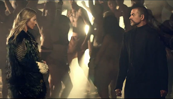 Легендарная Кейт Мосс в новом ролике Джорджа Майкла