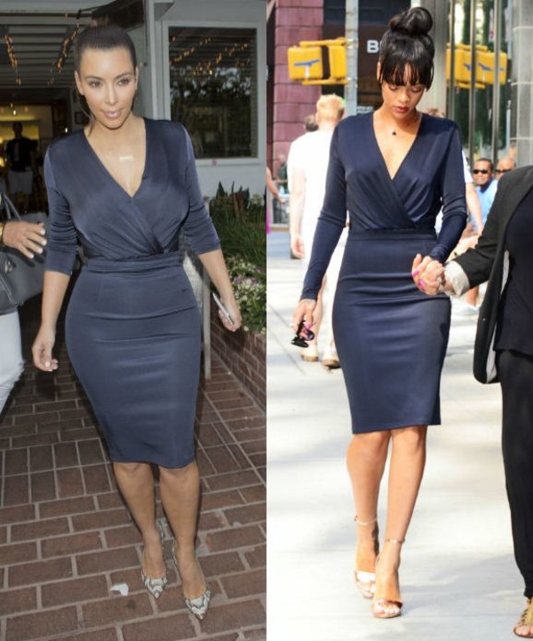 Модная битва: Рианна против Ким Кардашян