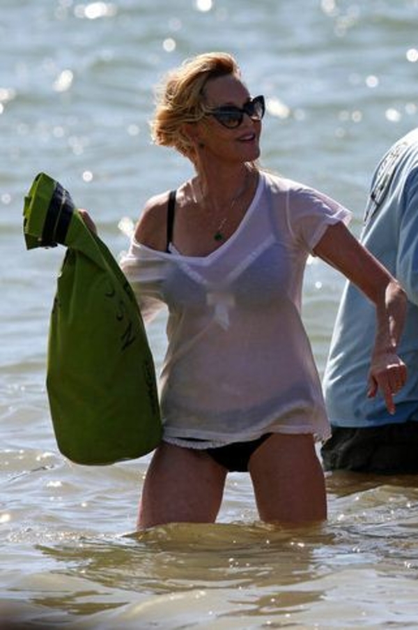 Мелани Гриффит своим поведением опровергает слухи о разводе с Бандерасом