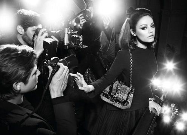 Актриса Мила Кунис в рекламном видео бренда Dior