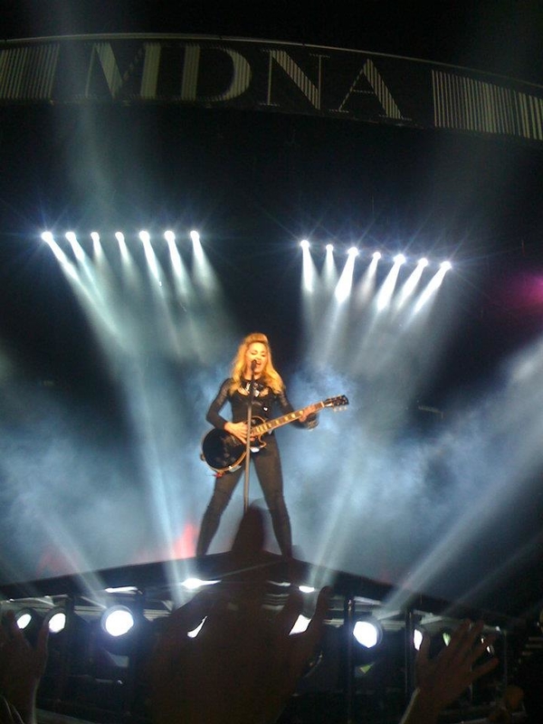 Мадонна в Киеве: Видео