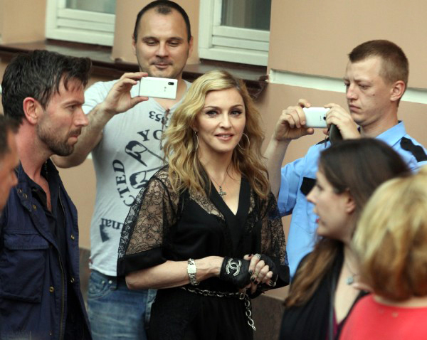 Мадонна в Москве: Поп-королева учила Стоцкую танцевать