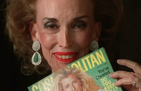 Cкончалась легендарный редактор журнала Cosmopolitan Хелен Герли Браун
