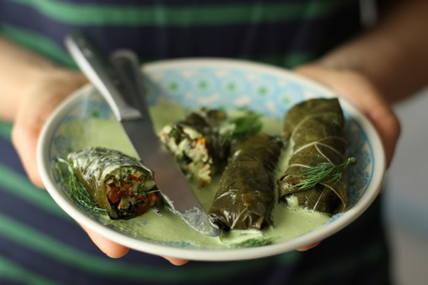 Долма: Готовим голубцы в виноградных листьях