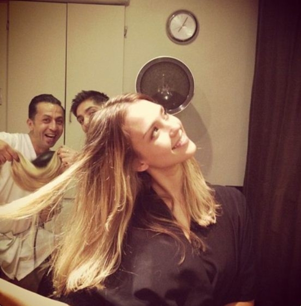 Джессика Альба стала блондинкой