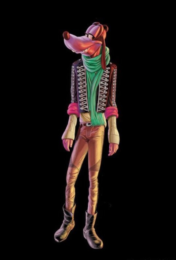 Минни Маус и Гуффи одели в дизайнерские наряды ради рекламы