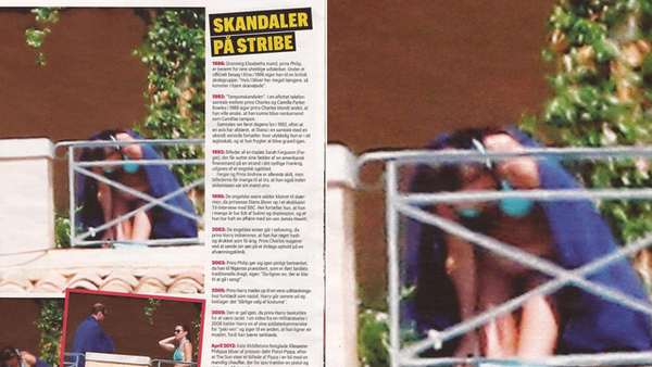 Датский таблоид показал более откровенные фото голой Кейт Миддлтон