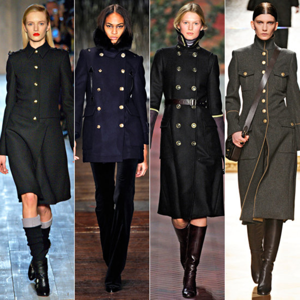 Модные пальто 2012: пять трендов
