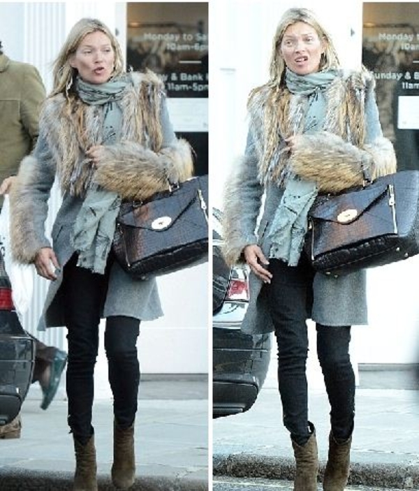 Кейт Мосс показала свое лицо без макияжа