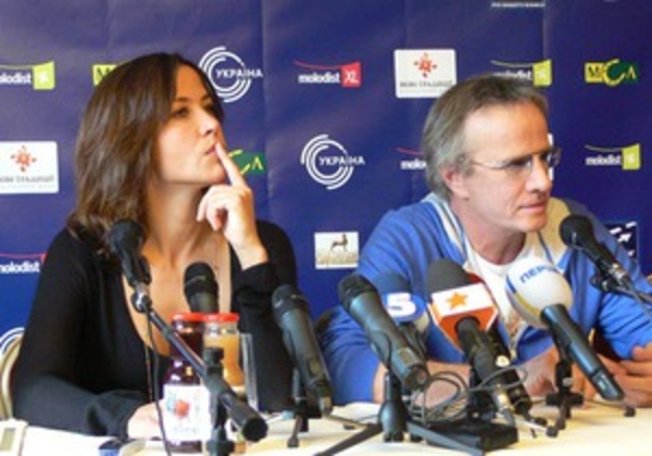 В Киеве на пресс-конференции Молодости Софи Марсо перепутали с Софи Лорен