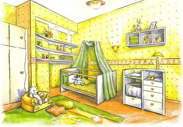 Детская комната не обязательно должна быть большой