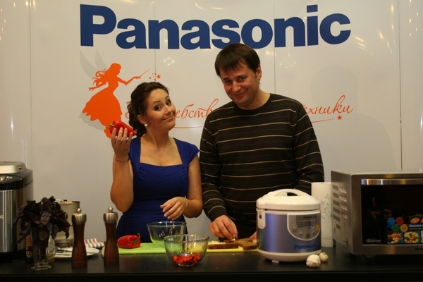 Первый мастер-класс от Даши Малаховой и Panasonic