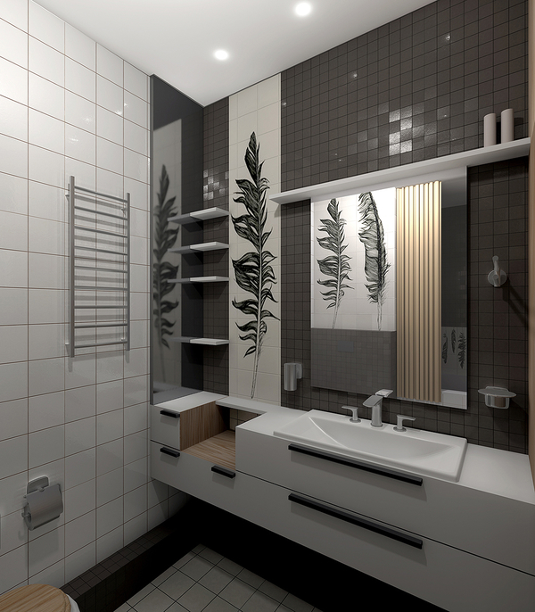 Санузел в 4 кв. м: 5 проектов с описанием, илюстрациями, схемами