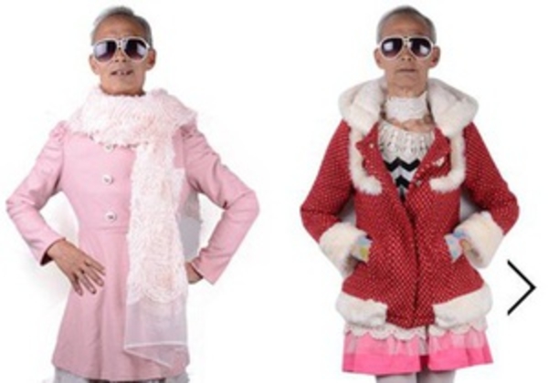 72-летний китаец стал фотомоделью