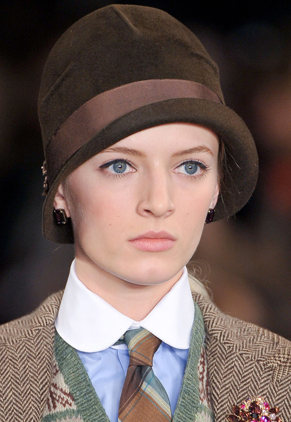 Модные головные уборы 12/13: Меховые шапки и шляпы