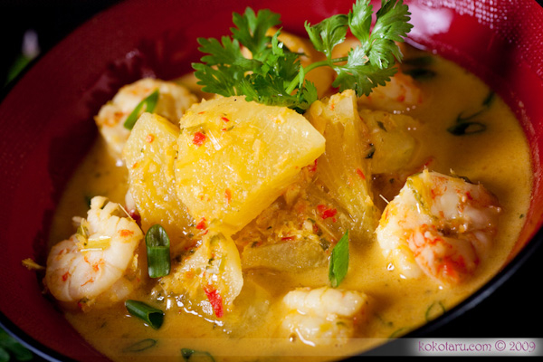 Как приготовить карри с ананасами (ВИДЕО)