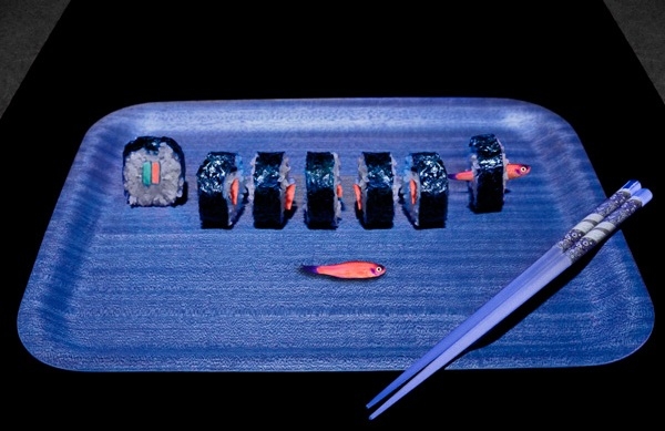 Люминесцентные суши: Новый американский деликатес