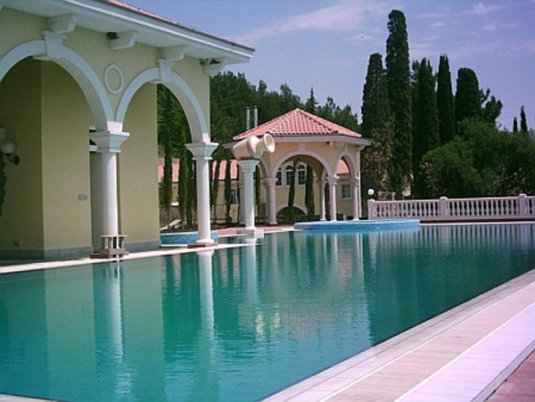 В Сети появились фото огромного бассейна в поместье Виктора Януковича