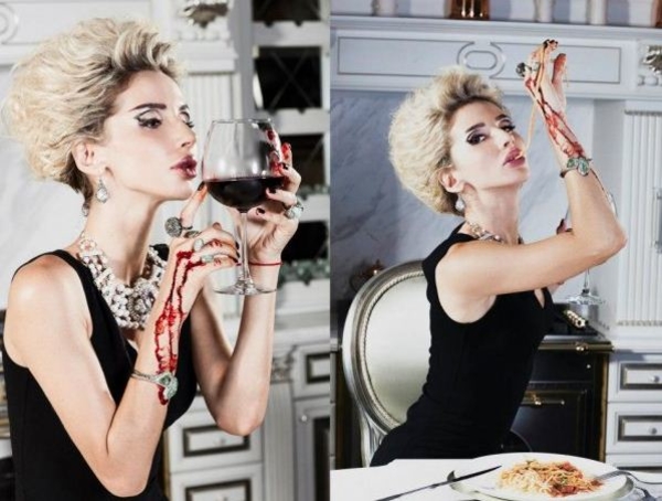 Светлана Лобода примерила образ женщины-вамп