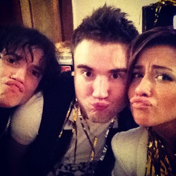 Юлия Плаксина показала фото новогоднего застолья на Х-факторе 3