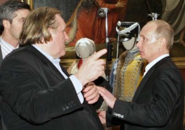 В Сочи состоялась встреча Депардье и Путина