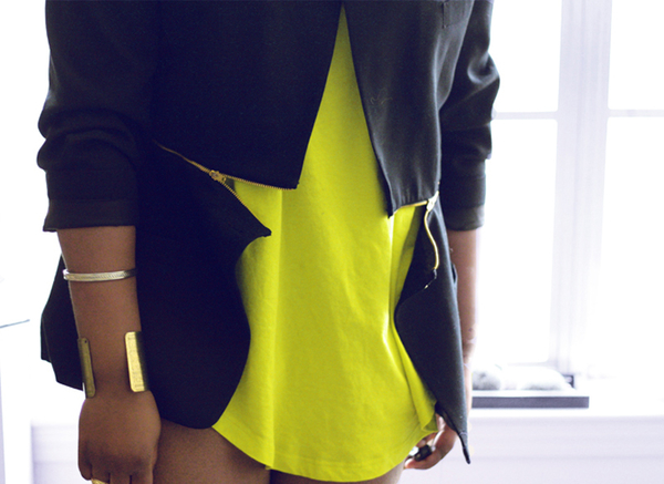 Как сделать пиджак на молнии от Burberry