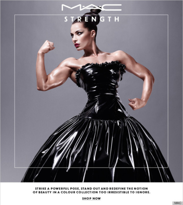 Культуристка стала лицом косметического бренда