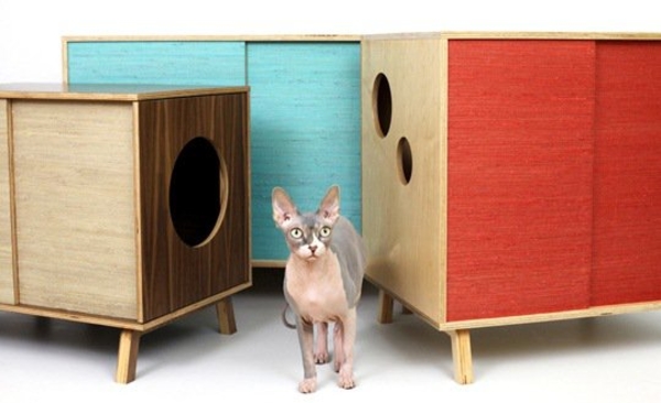 Мастерим домик для кота с туалетом (ВИДЕО)