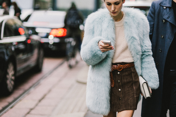 Зимний street style: 10 стильных образов