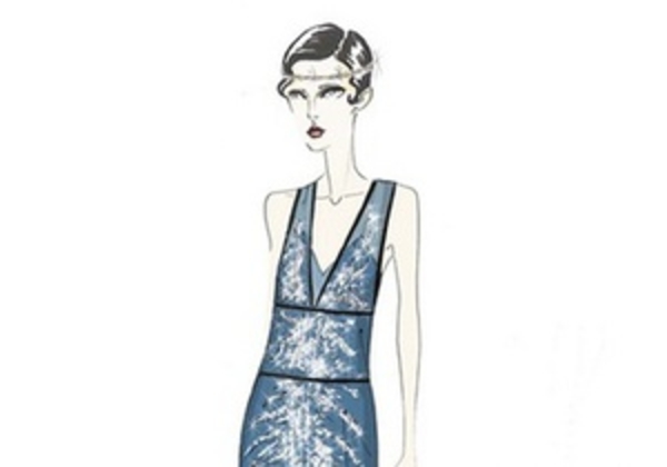 Prada показала эскизы костюмов для Великого Гэтсби