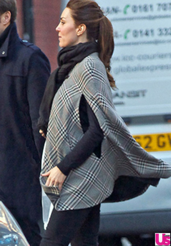 Беременная Кейт Миддлтон вышла в свет за покупками