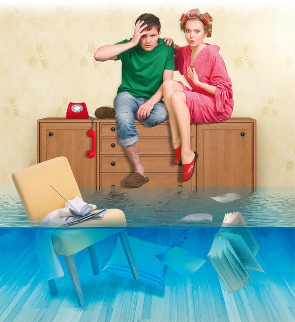 Если затопили соседи: Твои первые действия