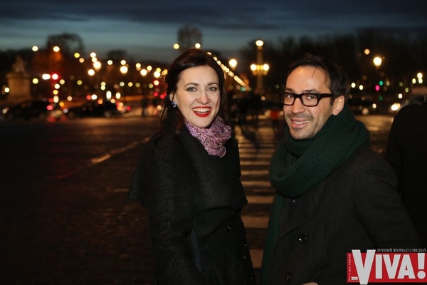 Соломия Витвицкая слетала в Париж к кавалеру-французу