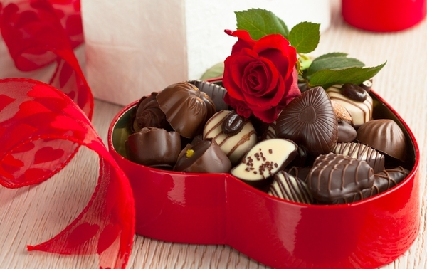 Шоколадные подарки ко Дню Святого Валентина