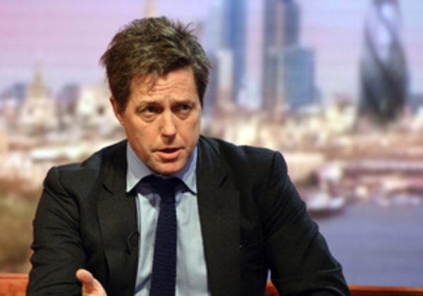 Британский актер Хью Грант сообщил о рождении сына