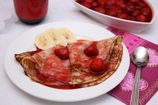 Масленица 2015: Как приготовить блины с фруктами