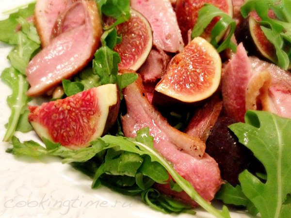 Как приготовить утиную грудку с инжиром (ВИДЕО)