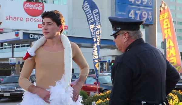 В Сети появилось видео задержания Виталия Седюка на церемонии Оскар 2013