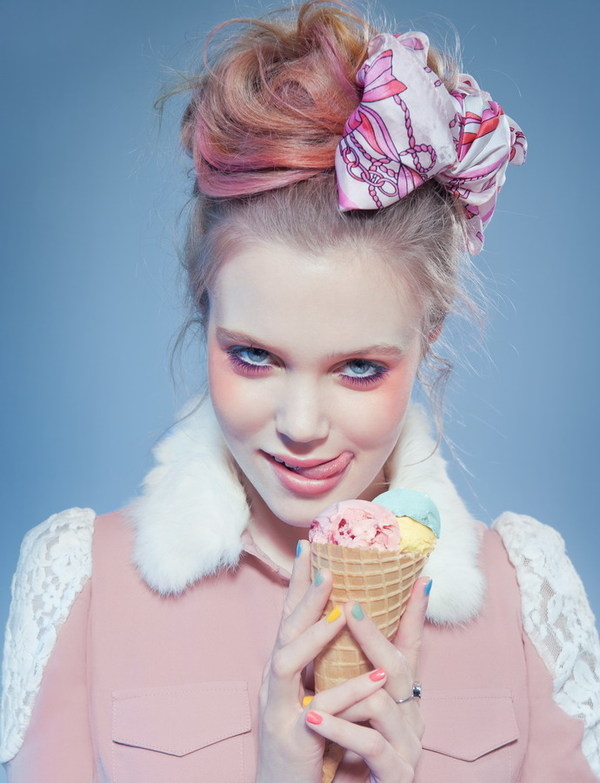 Весна 2013: Модные цвета в макияже