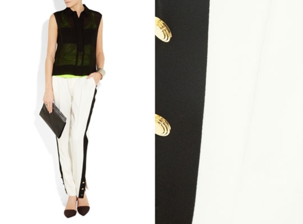 Монохромная мода: ТОП-5 черно-белых образов