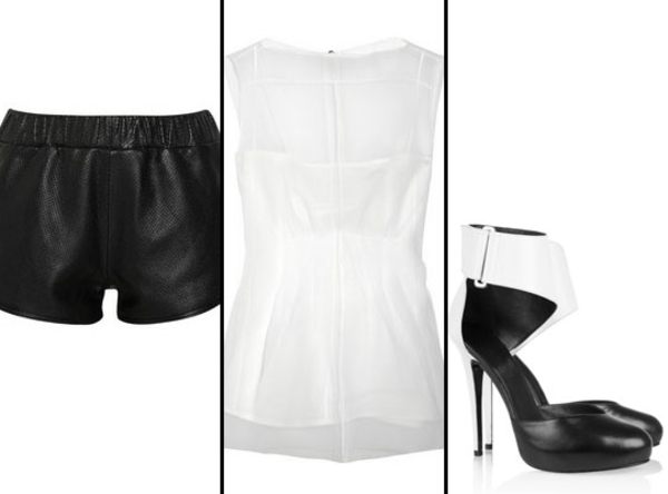 Монохромная мода: ТОП-5 черно-белых образов