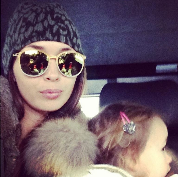 Лиза Ющенко впервые показала дочь Варвару